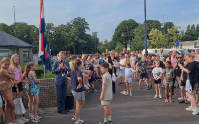 De officiële opening van de dag.