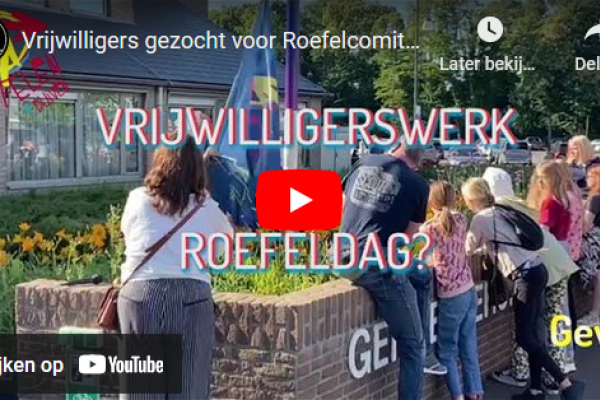 Screenshot van youtube filmpje