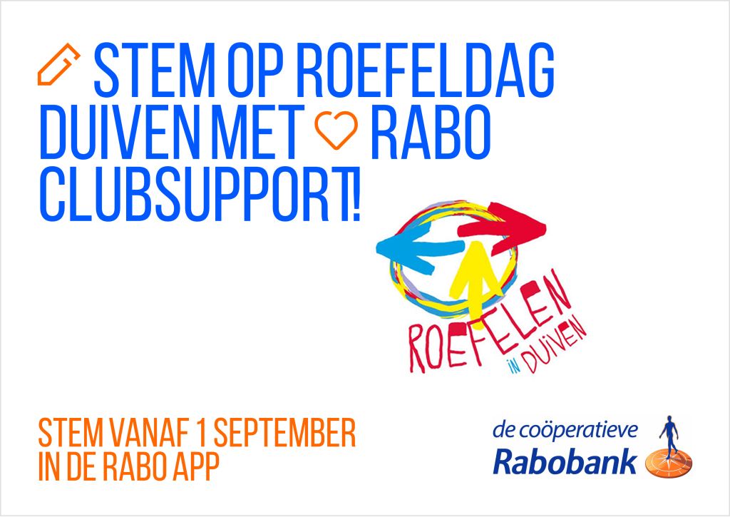 Stem op Roefeldag Duiven met Rabo Clubsupport