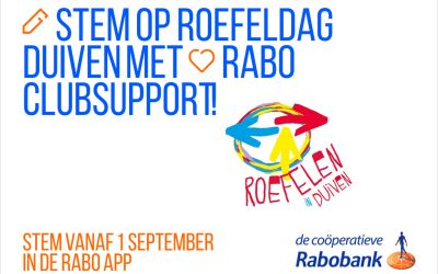 Stem op Roefeldag Duiven met Rabo Clubsupport